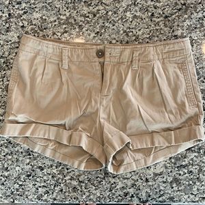Khaki American eagle shorts - great condition